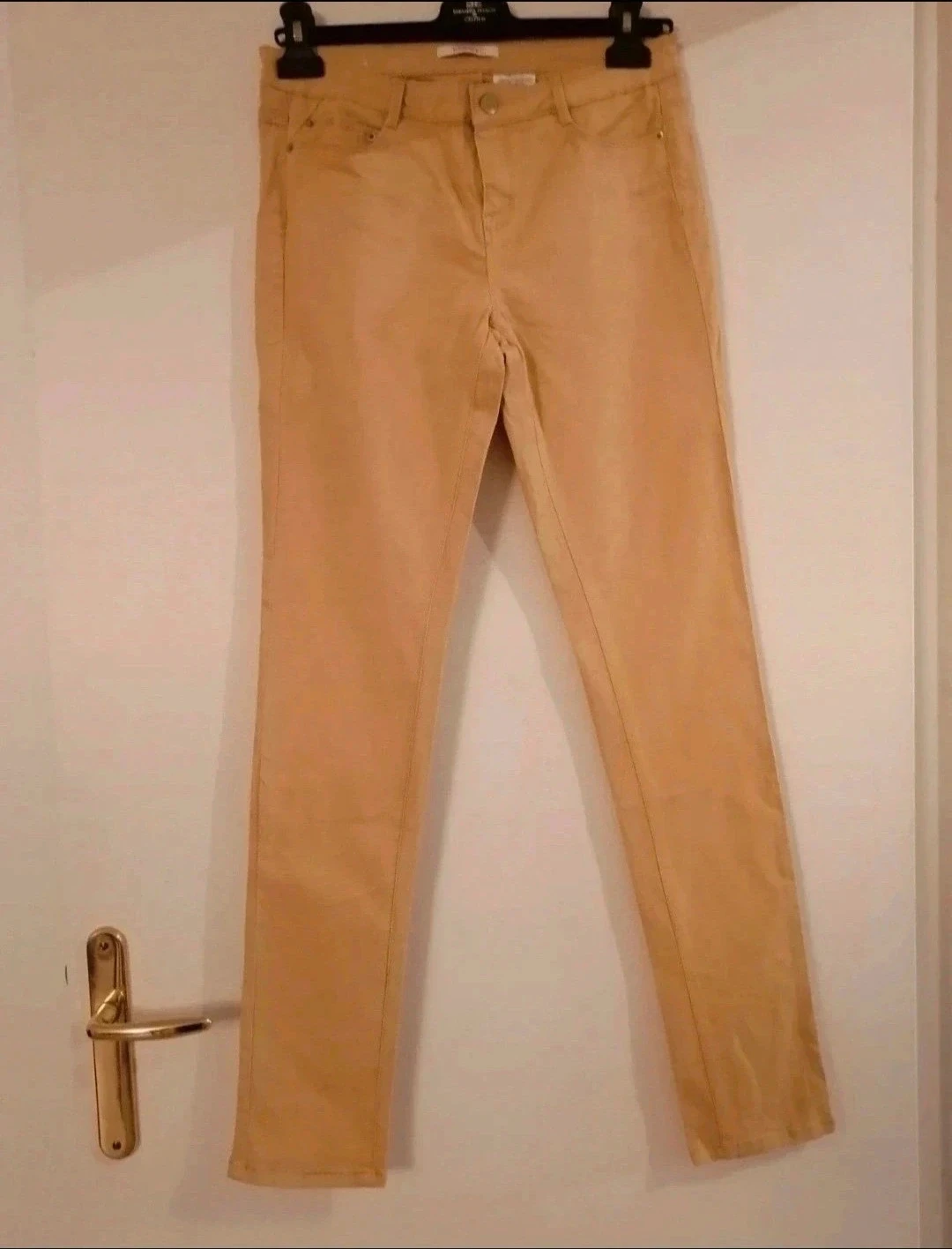 Jeans jaune camaïeu